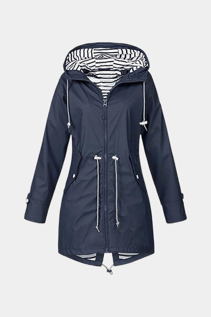 Odessa | Adjustable Hooded Rain Jacket