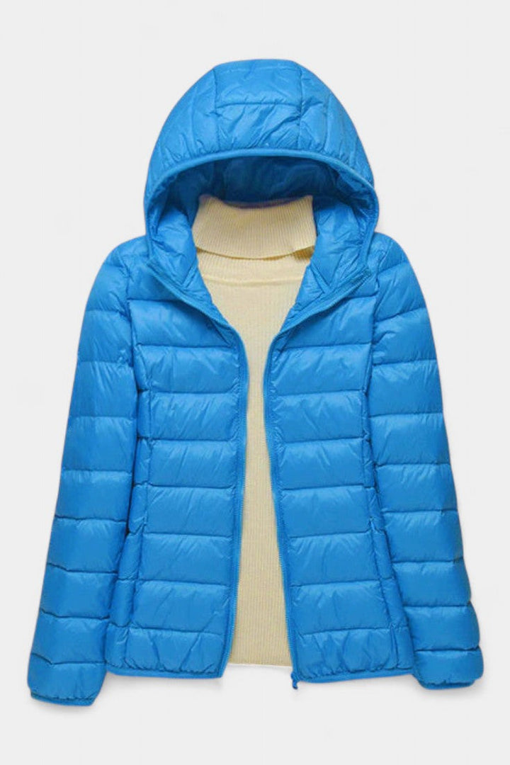 Amara | Lightweight Quilted Hooded Jacket