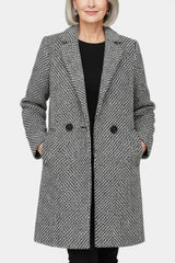 Liliane | Textured Longline Coat