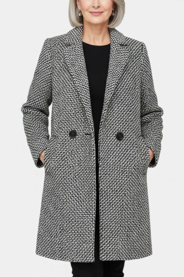 Liliane | Textured Longline Coat
