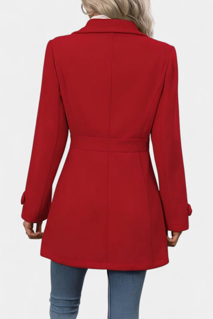 Margery | Tailored Button-Front Coat
