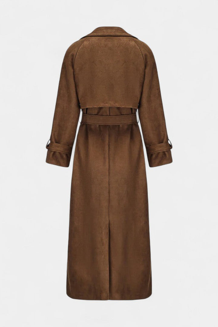 Winifred | Belted Longline Trench Coat