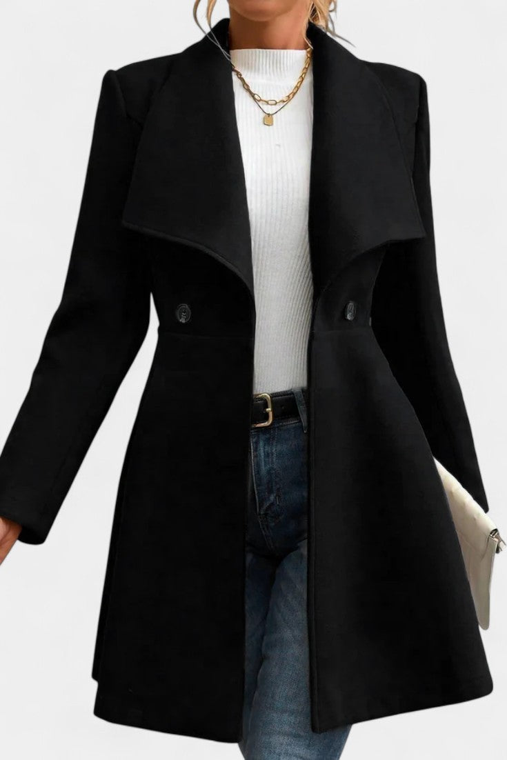 Ellen | Tailored Peplum Coat