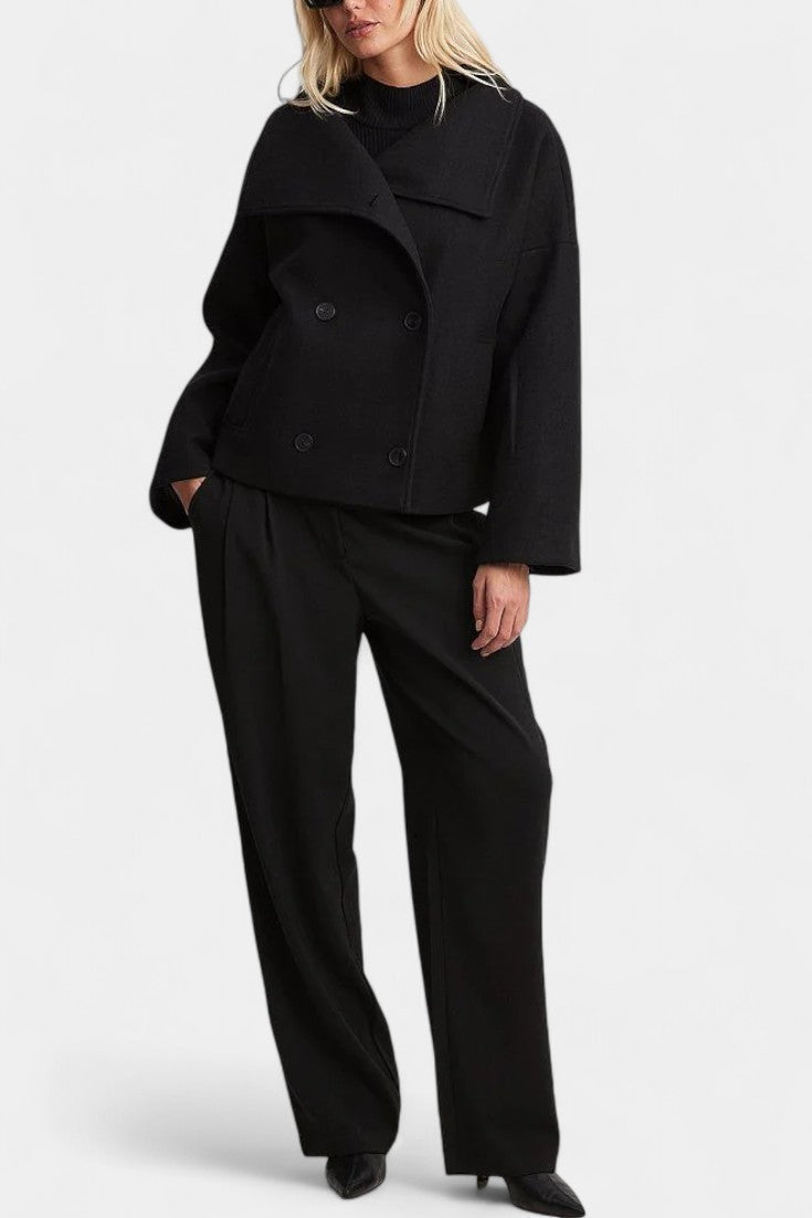 Miranda | Classic Collar Short Coat