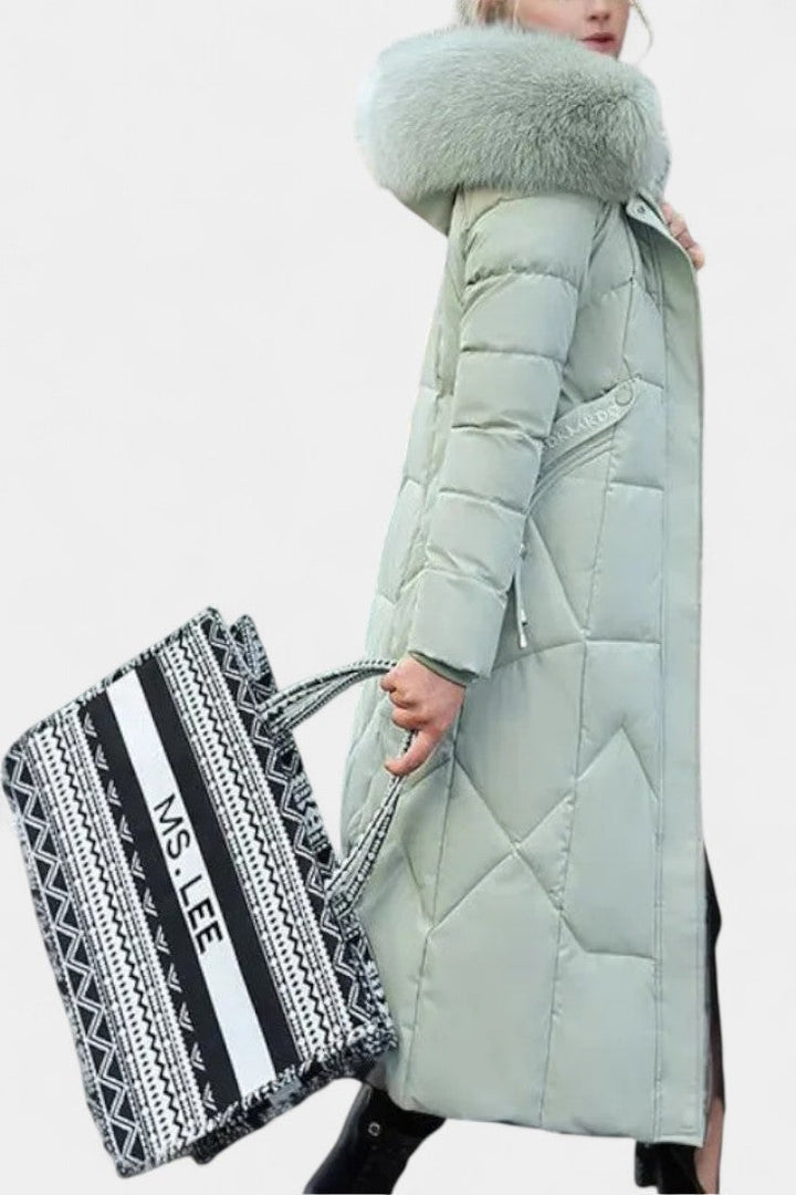Liliana | Longline Hooded Winter Coat