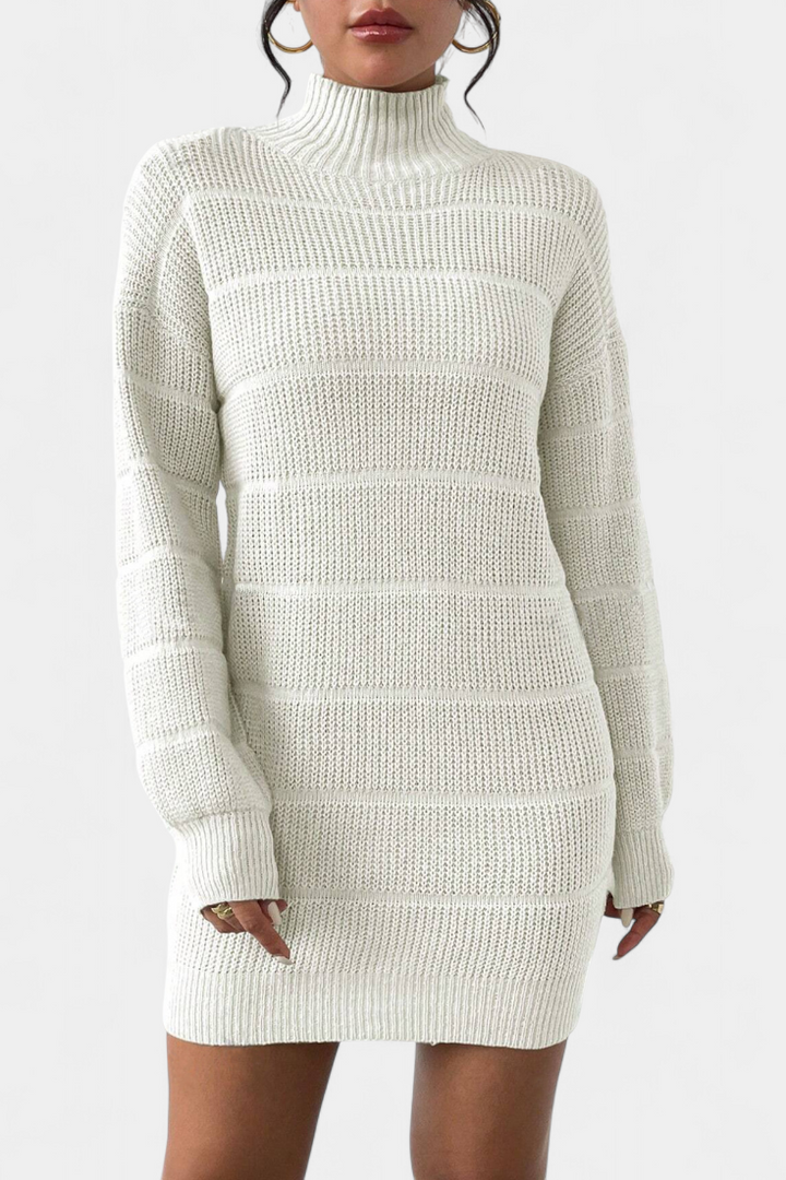 Fiona | Cozy Turtleneck Sweater Dress