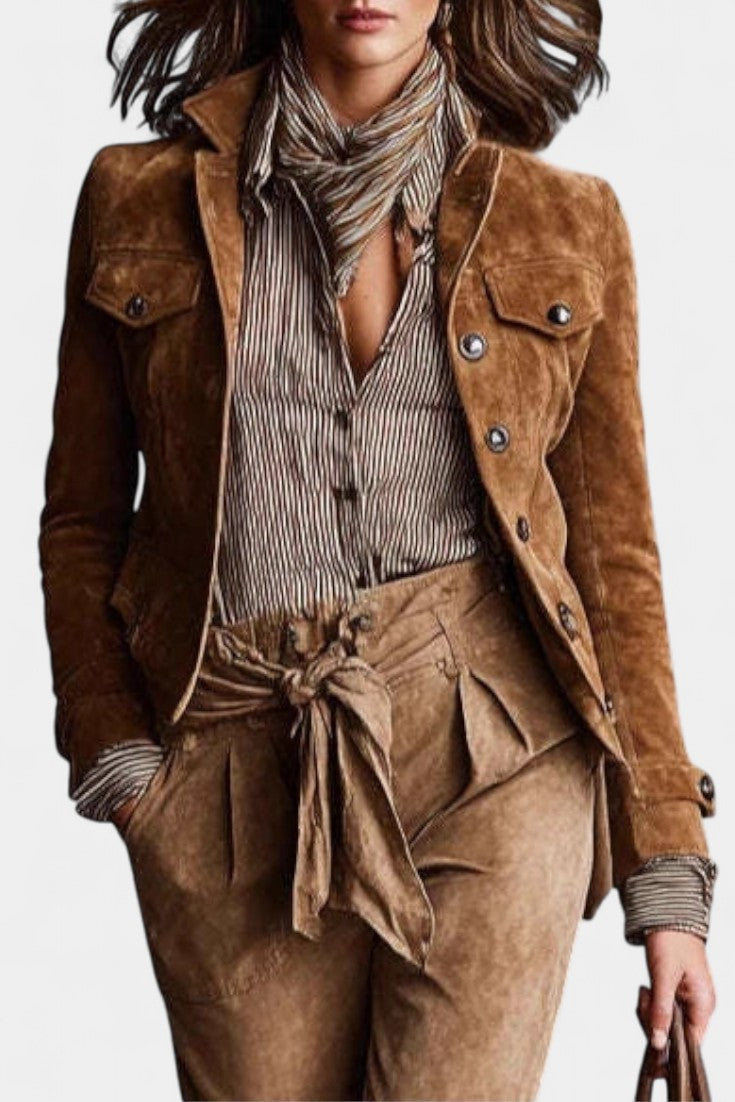 Linette | Cropped Tailored Jacket