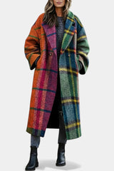 Ines | Notched-Collar Statement Coat