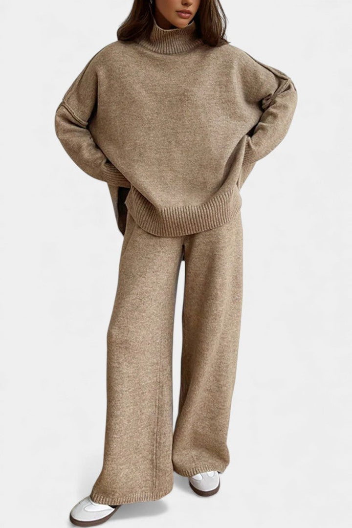 Elara | Cozy Turtleneck Two-Piece Set
