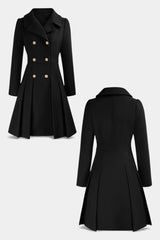 Georgette | Double-Breasted A-Line Coat