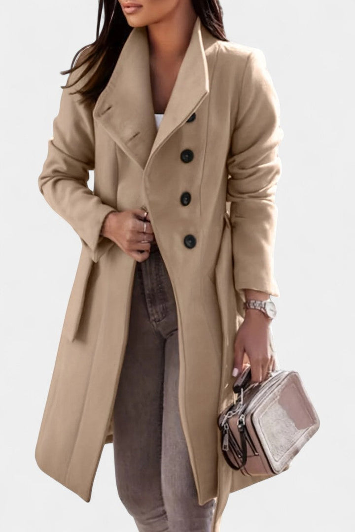 Vera | Belted Longline Coat