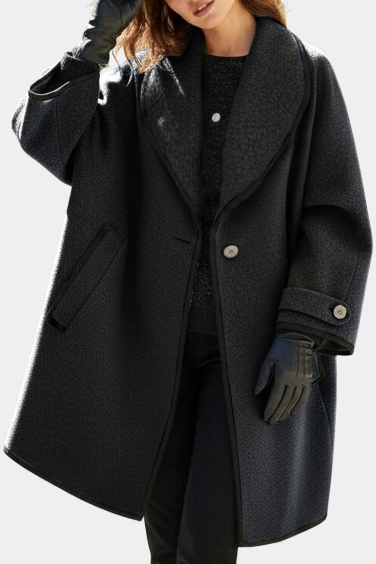 Marianne | Wide-Collar Oversized Coat