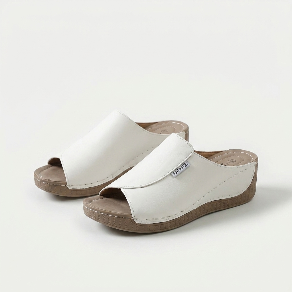 Emmeline | Cushioned Arch-Support Wedge Sandals