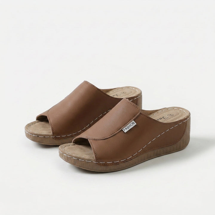 Emmeline | Cushioned Arch-Support Wedge Sandals