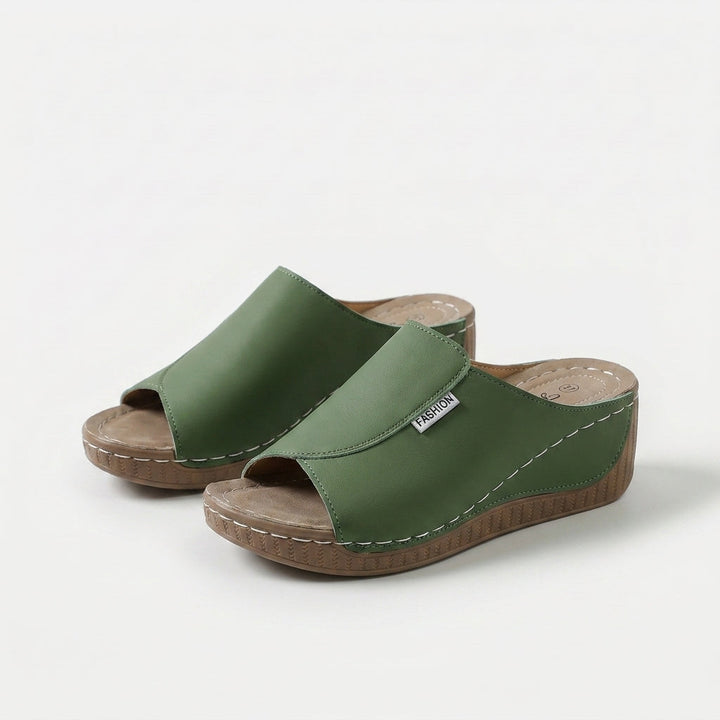 Emmeline | Cushioned Arch-Support Wedge Sandals
