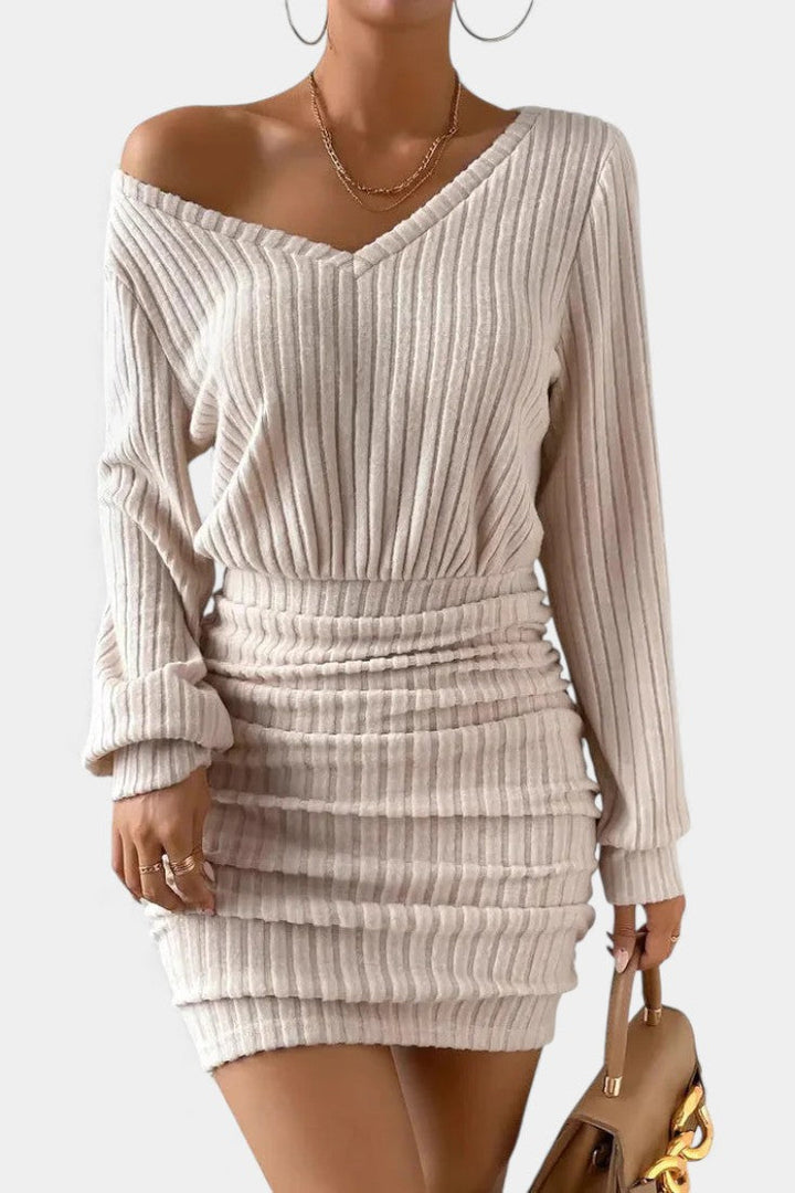 Melinda | Sculpting Ribbed Dress