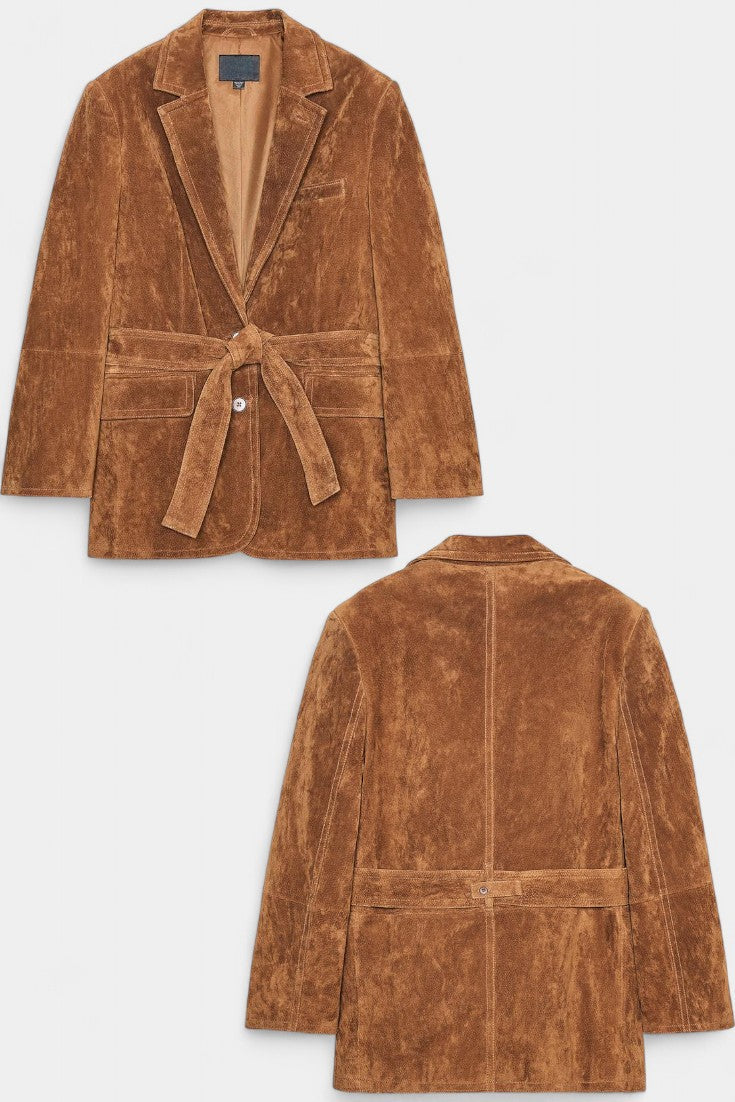 Bridget | Belted Tailored Blazer
