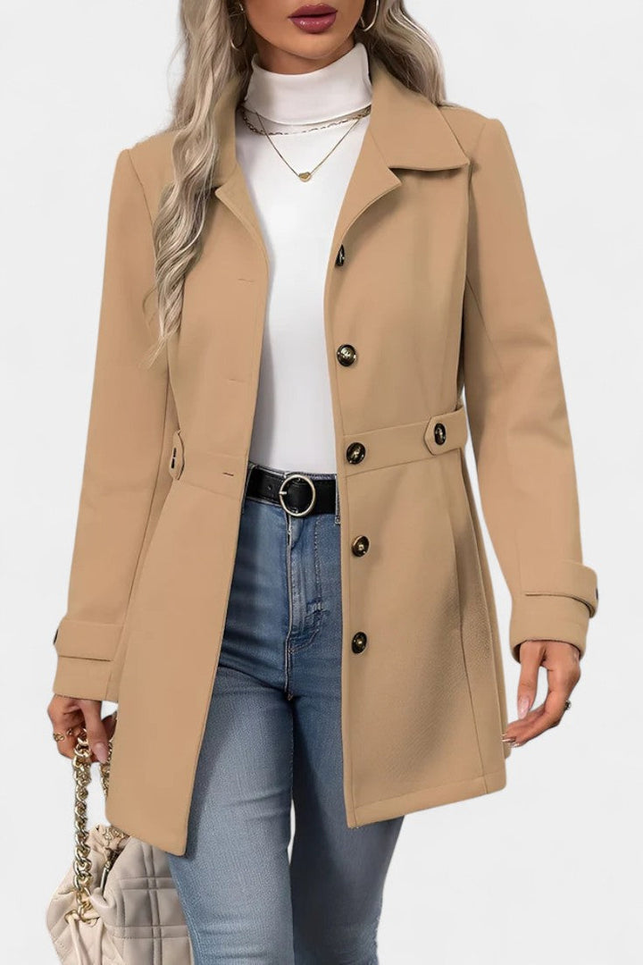 Celestine | Tailored Belted Coat