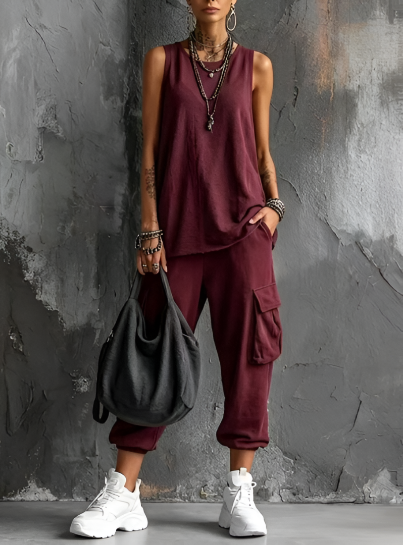 Rebecca | Relaxed Two-Piece Set with Pockets