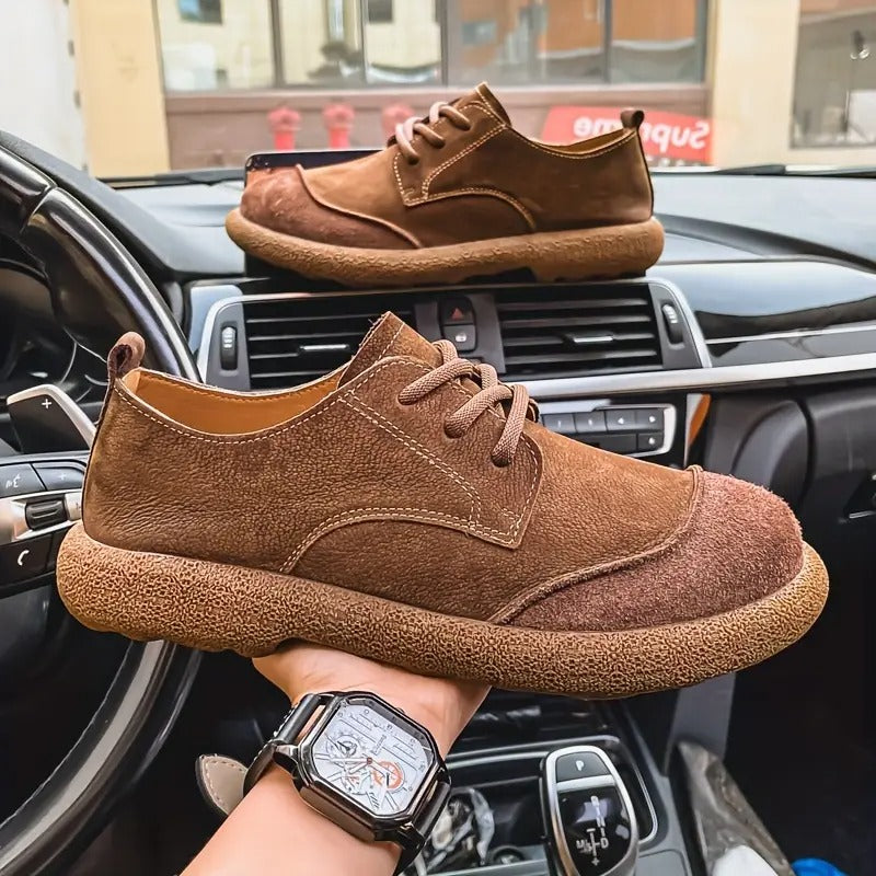 Bennett | Men's Orthopedic Suede Lace-Up Comfort Shoes