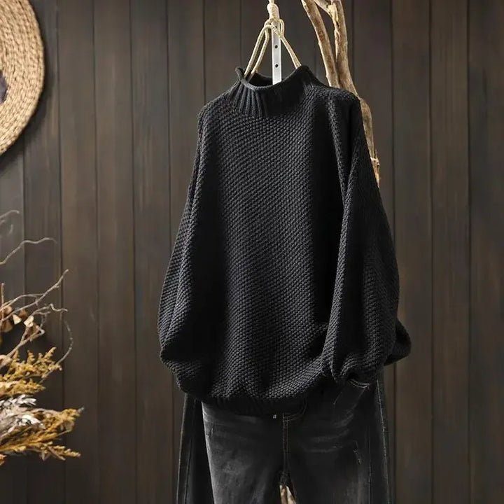 Maud | Cozy Mock-Neck Sweater