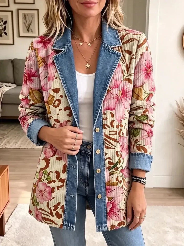 Lillian | Floral Patchwork Jacket