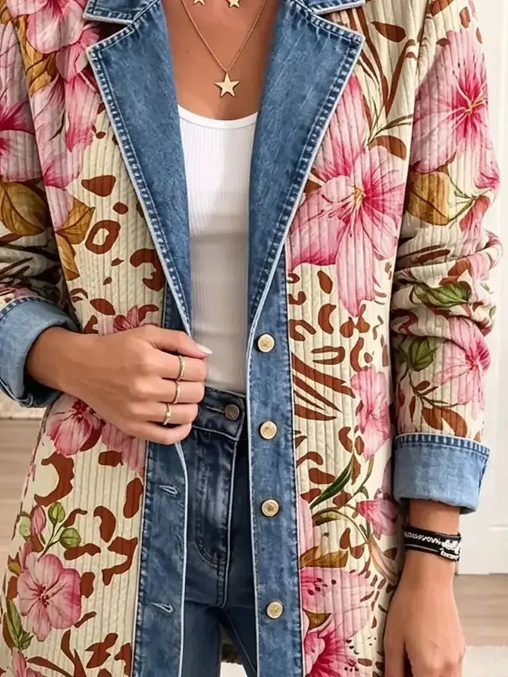 Lillian | Floral Patchwork Jacket