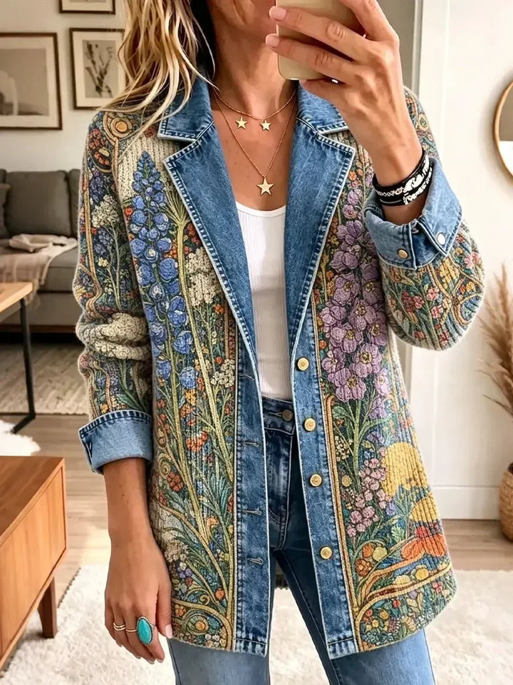 Carolyn | Floral Tapestry Jacket