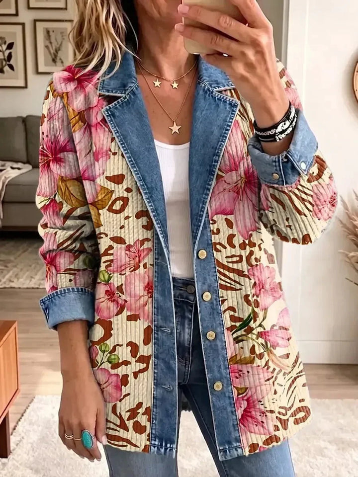Lillian | Floral Patchwork Jacket