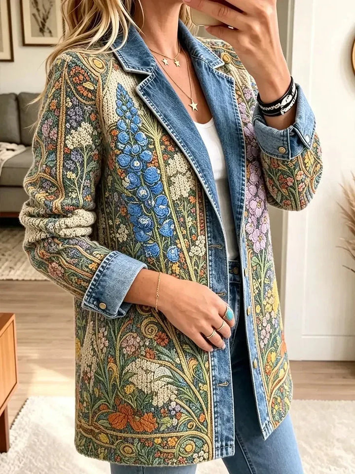 Carolyn | Floral Tapestry Jacket