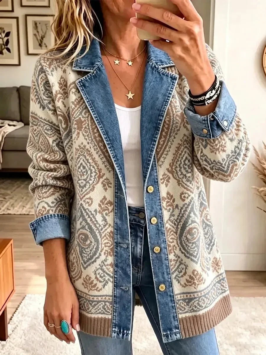 Ellen | Bohemian Patterned Jacket