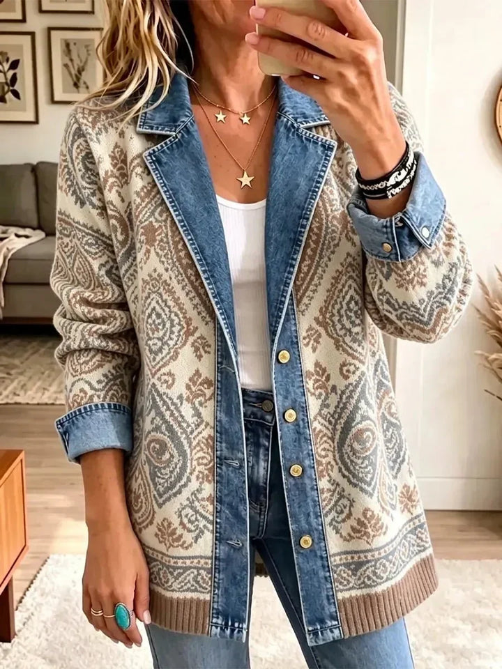 Ellen | Bohemian Patterned Jacket