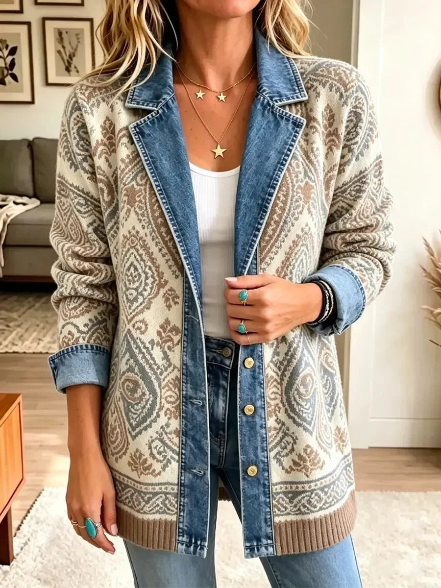 Ellen | Bohemian Patterned Jacket