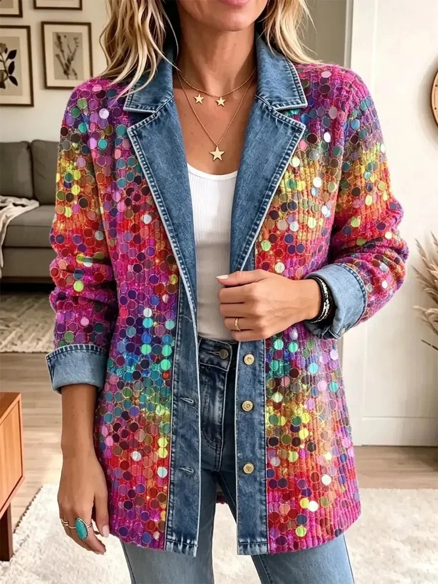 Lena | Shimmering Statement Jacket