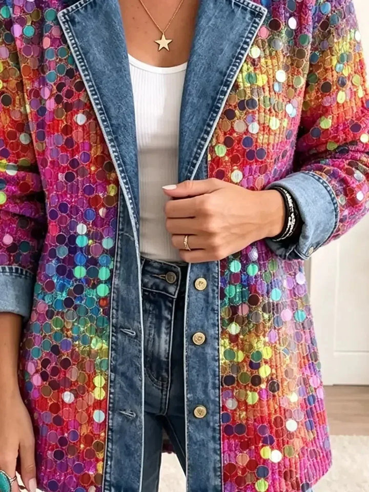Lena | Shimmering Statement Jacket