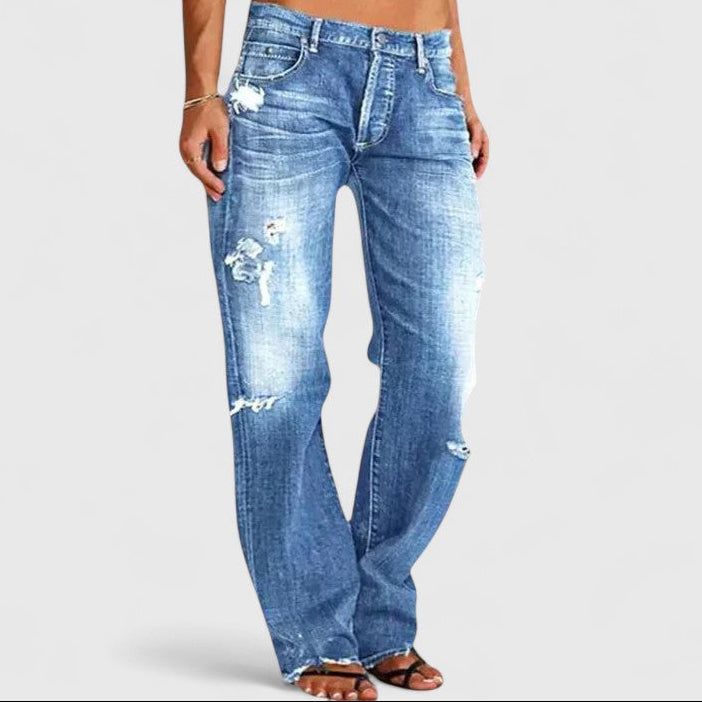 Adele | Relaxed Straight-Leg Jeans
