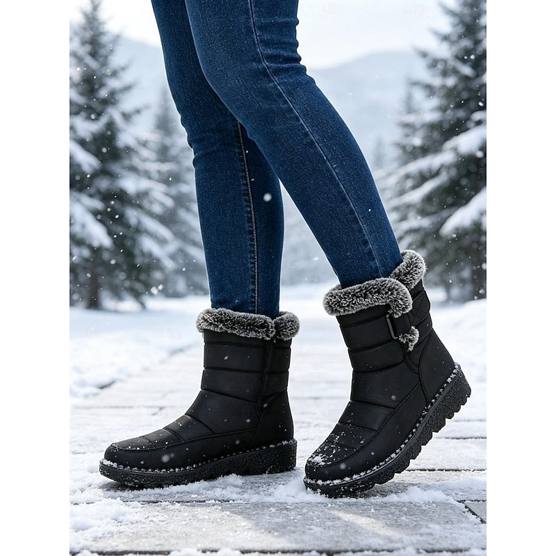 Juniper | Cozy Quilted Winter Boots