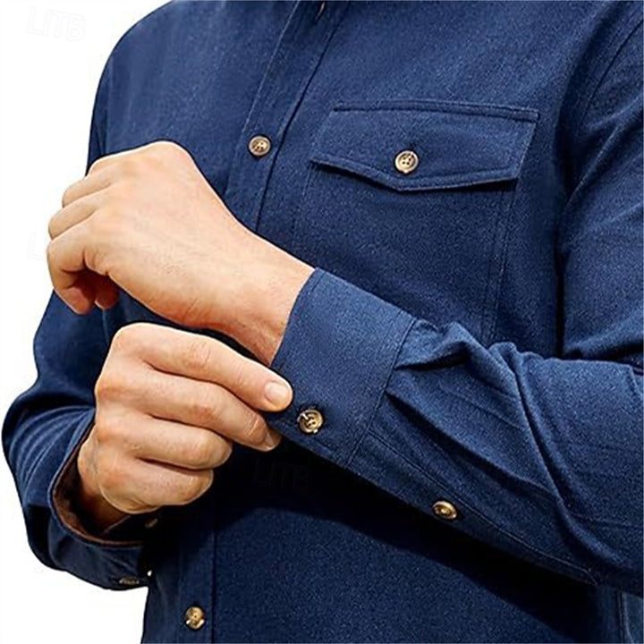 Grayson | Rugged Button-Front Overshirt