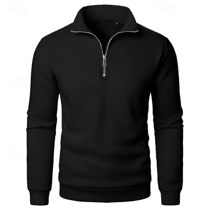 Gideon | Quarter-Zip Pullover Sweatshirt