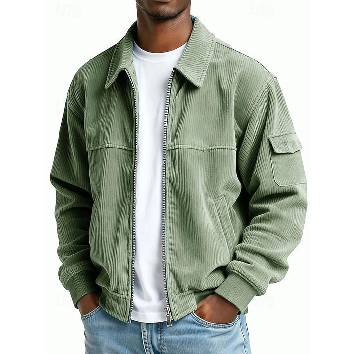 Spencer | Textured Zip Jacket