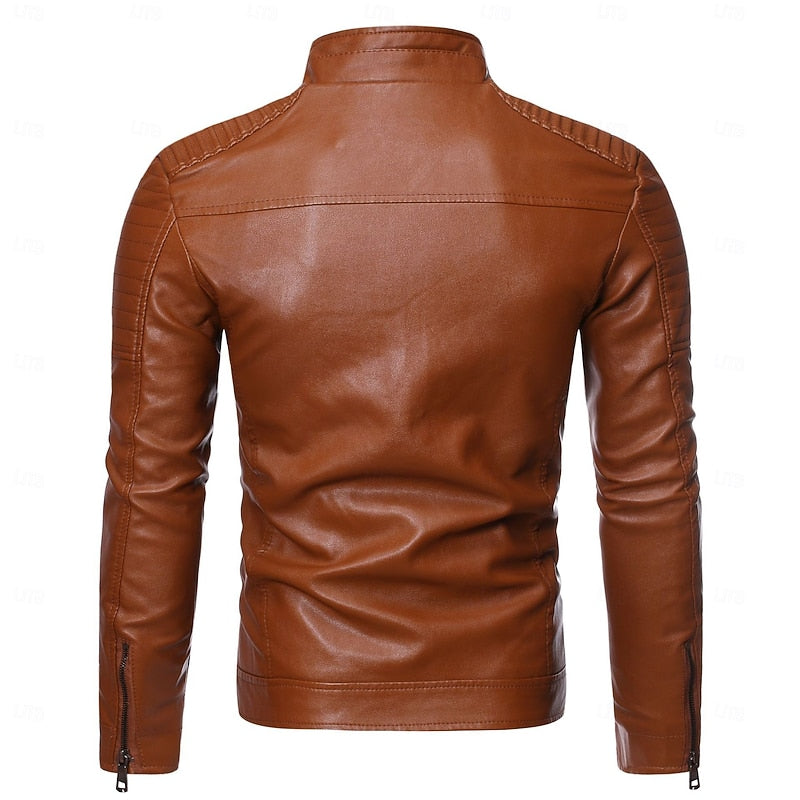 Rafferty | Classic Stand-Collar Biker Jacket