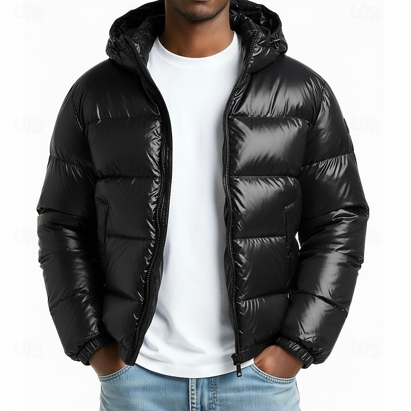 Elias | Quilted Hooded Puffer Jacket
