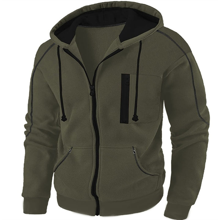 Nathaniel | Full-Zip Hooded Jacket