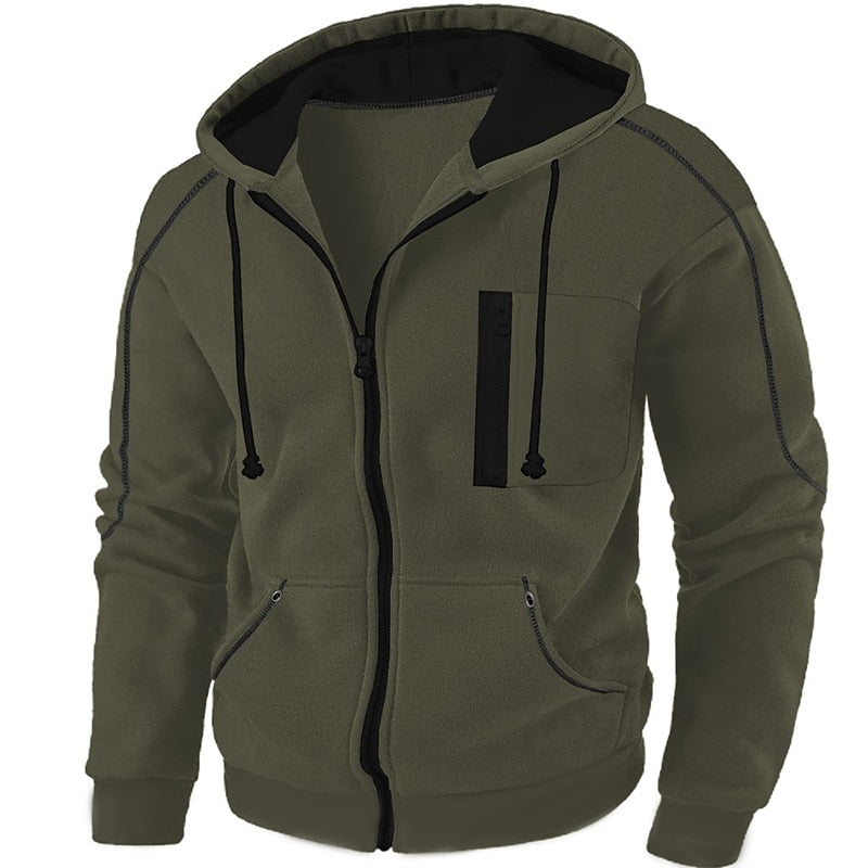 Nathaniel | Full-Zip Hooded Jacket