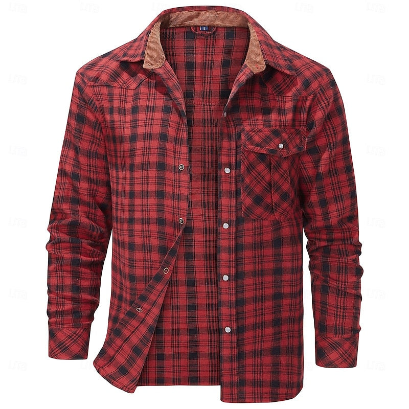 Wesley | Rugged Plaid Overshirt