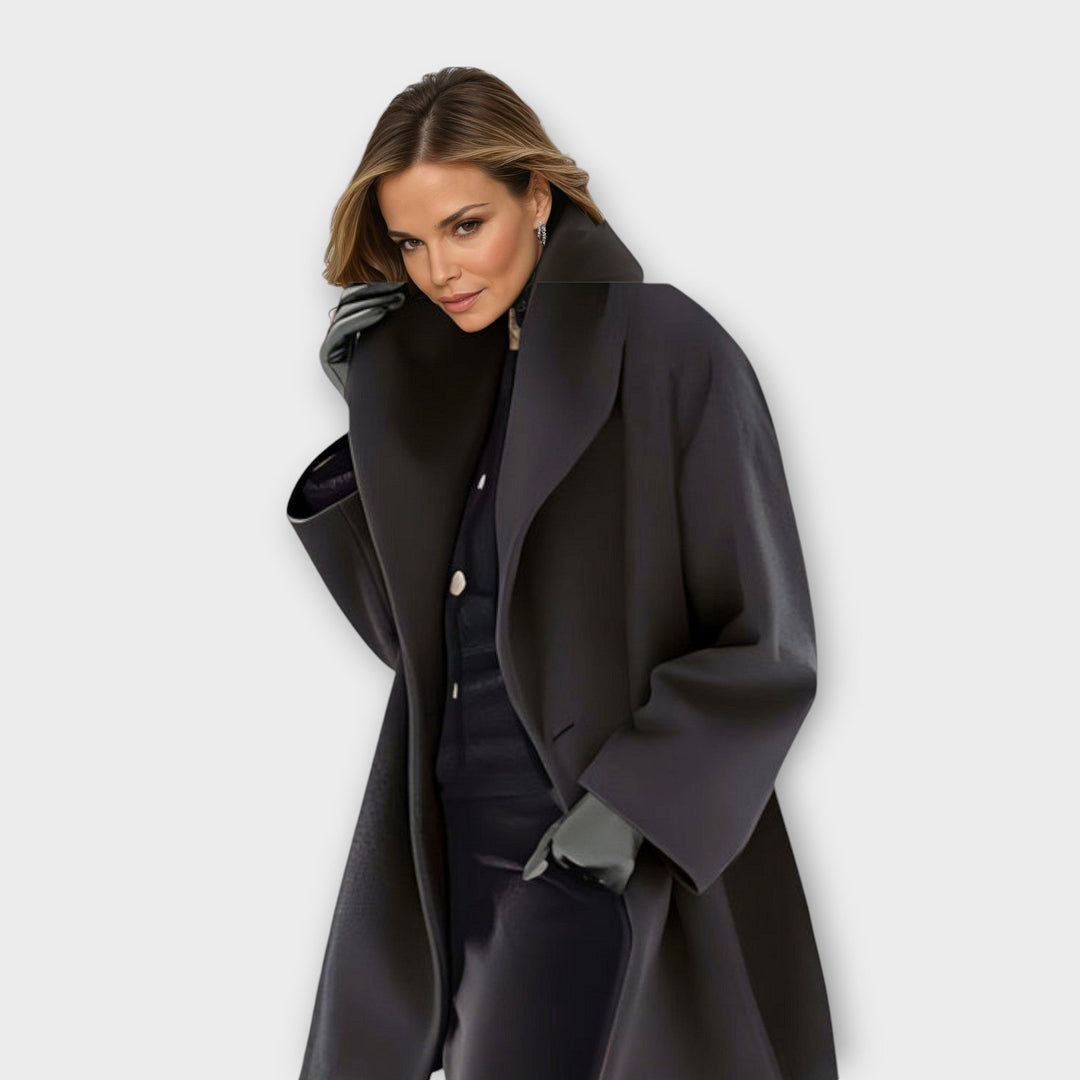 Marlene | Shawl-Collar Wrap Coat