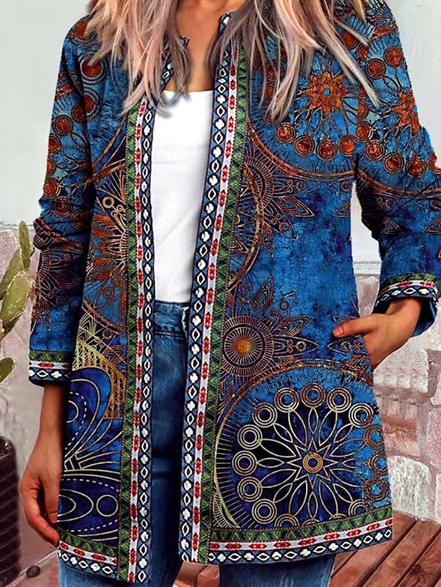 Marigold | Floral Patchwork Quilted Jacket