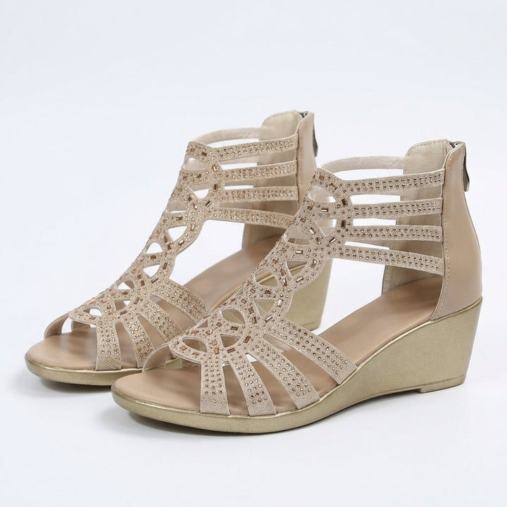 Jeanette | Women's Supportive Wedge Sandals for All-Day Comfort