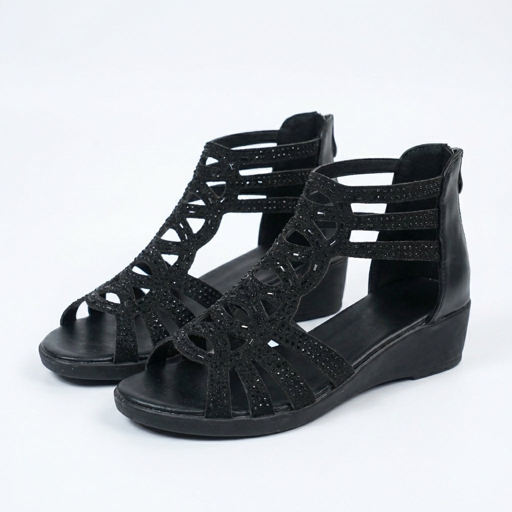 Jeanette | Women's Supportive Wedge Sandals for All-Day Comfort
