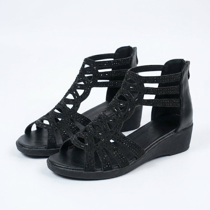 Jeanette | Women's Supportive Wedge Sandals for All-Day Comfort